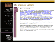 Tablet Screenshot of classicallibrary.org